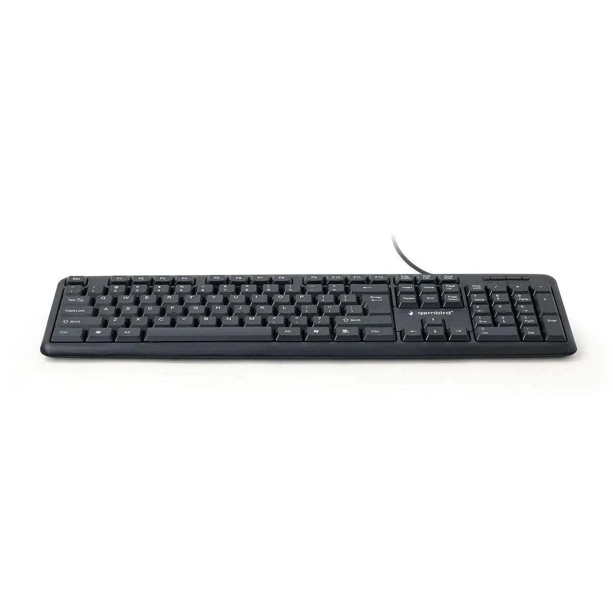 Keyboard GEMBIRD 8716309083980 Black