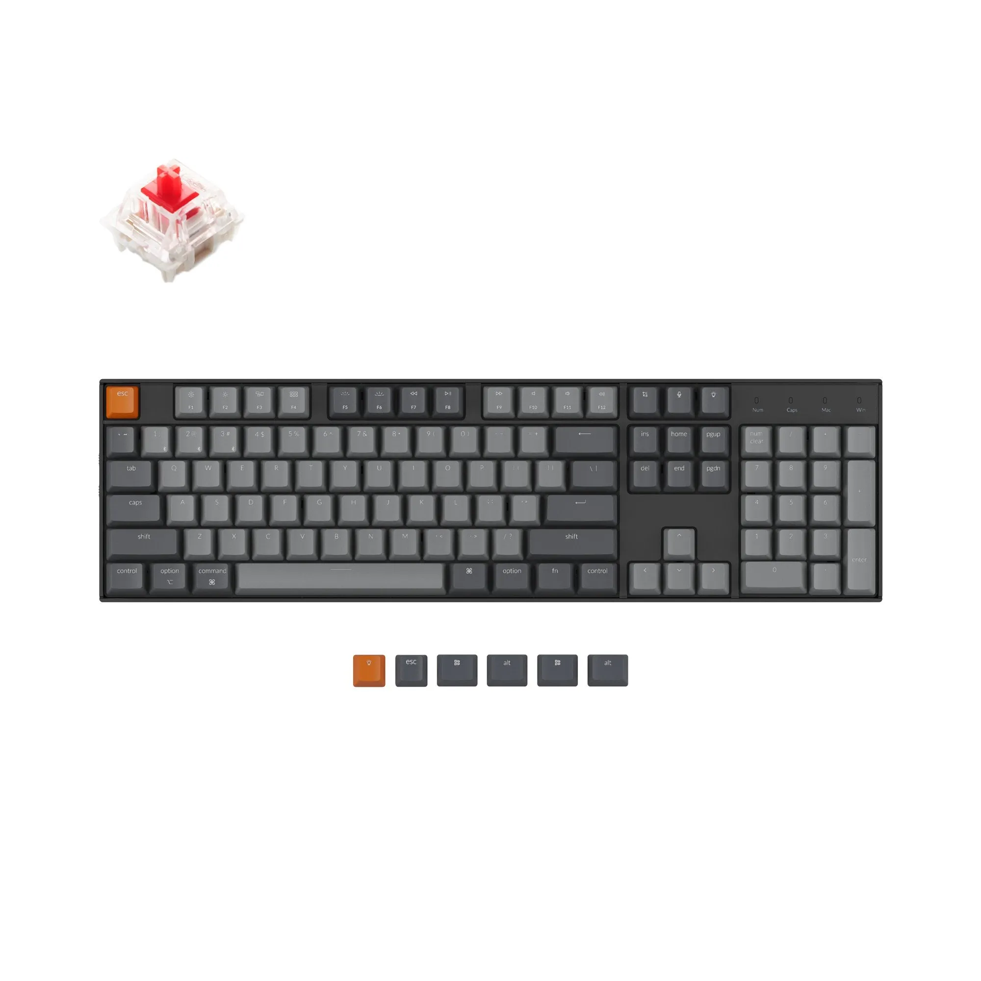 Keychron K10 Wireless Mechanical Keyboard