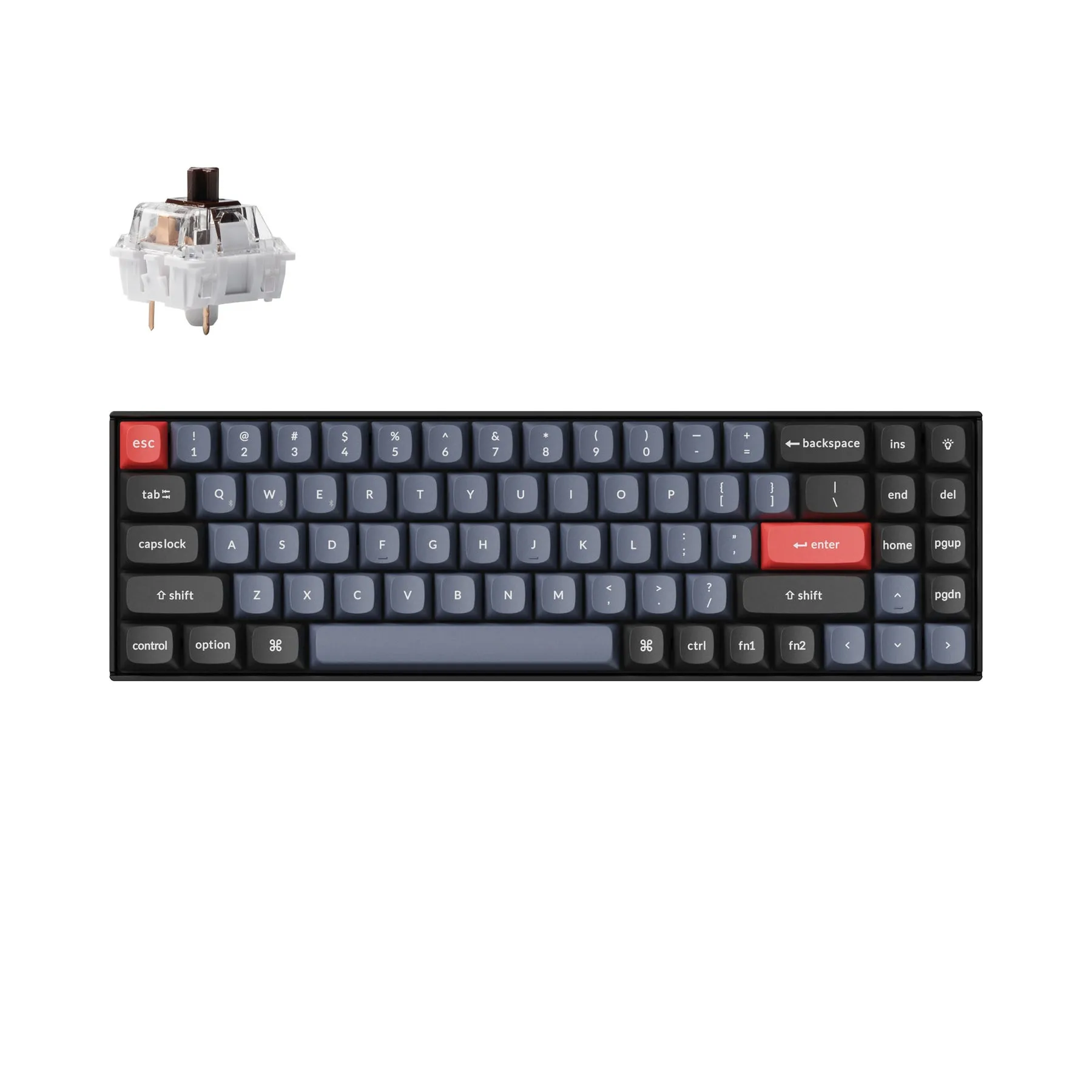 Keychron K14 Pro QMK/VIA Wireless Mechanical Keyboard(US ANSI Layout)