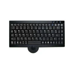 Keysonic KSK-5210-RF Wireless Keyboard with Integrated Trackball