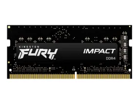 Kingston Fury Impact - Ddr4 - Module - 8 Gb - So-Dimm 260-Pin - 2666 Mhz / Pc4-21300 - Unbuffered