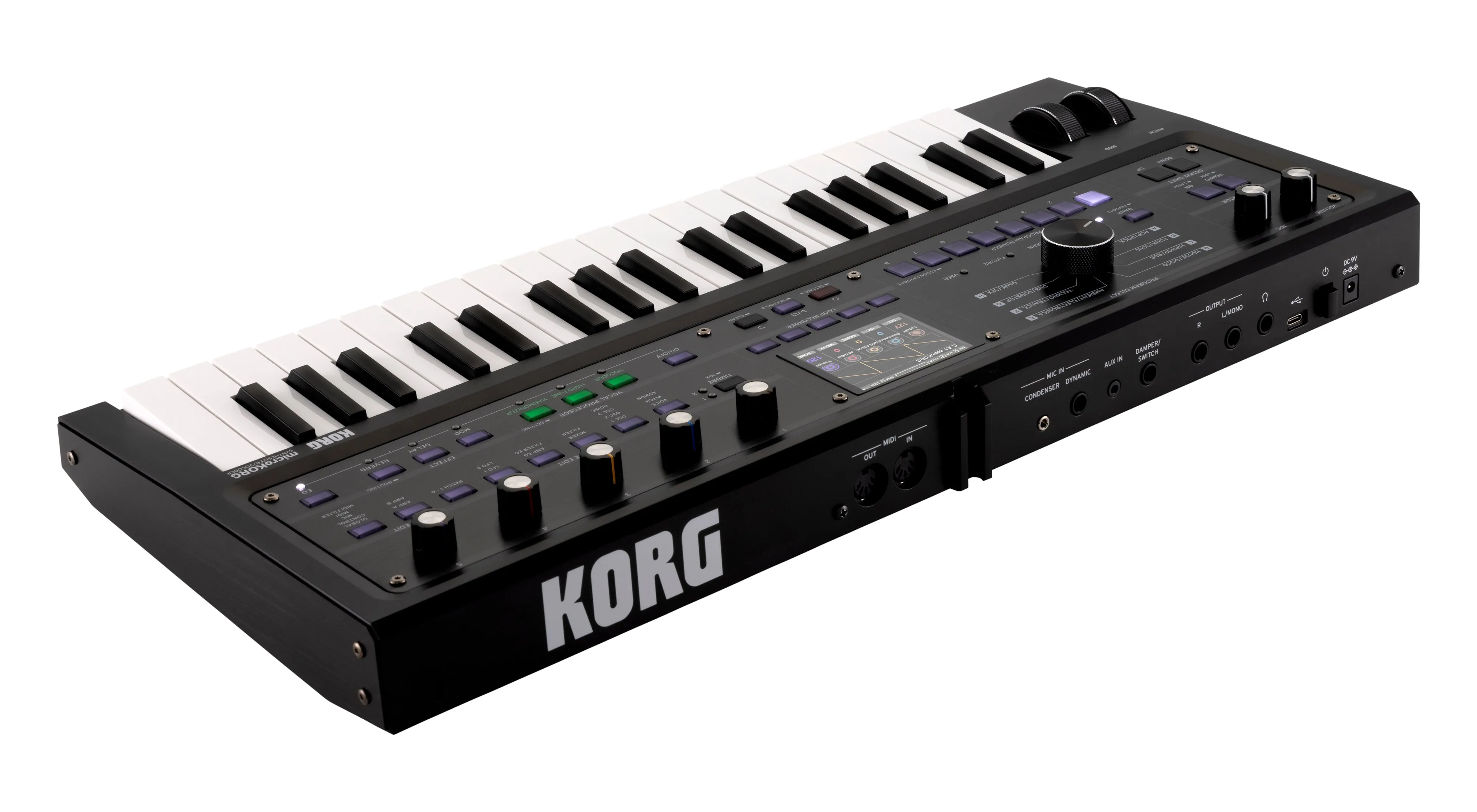 Korg MICROKORG MK2 Limited Edition Synthesizer / Vocoder (Metallic Black)