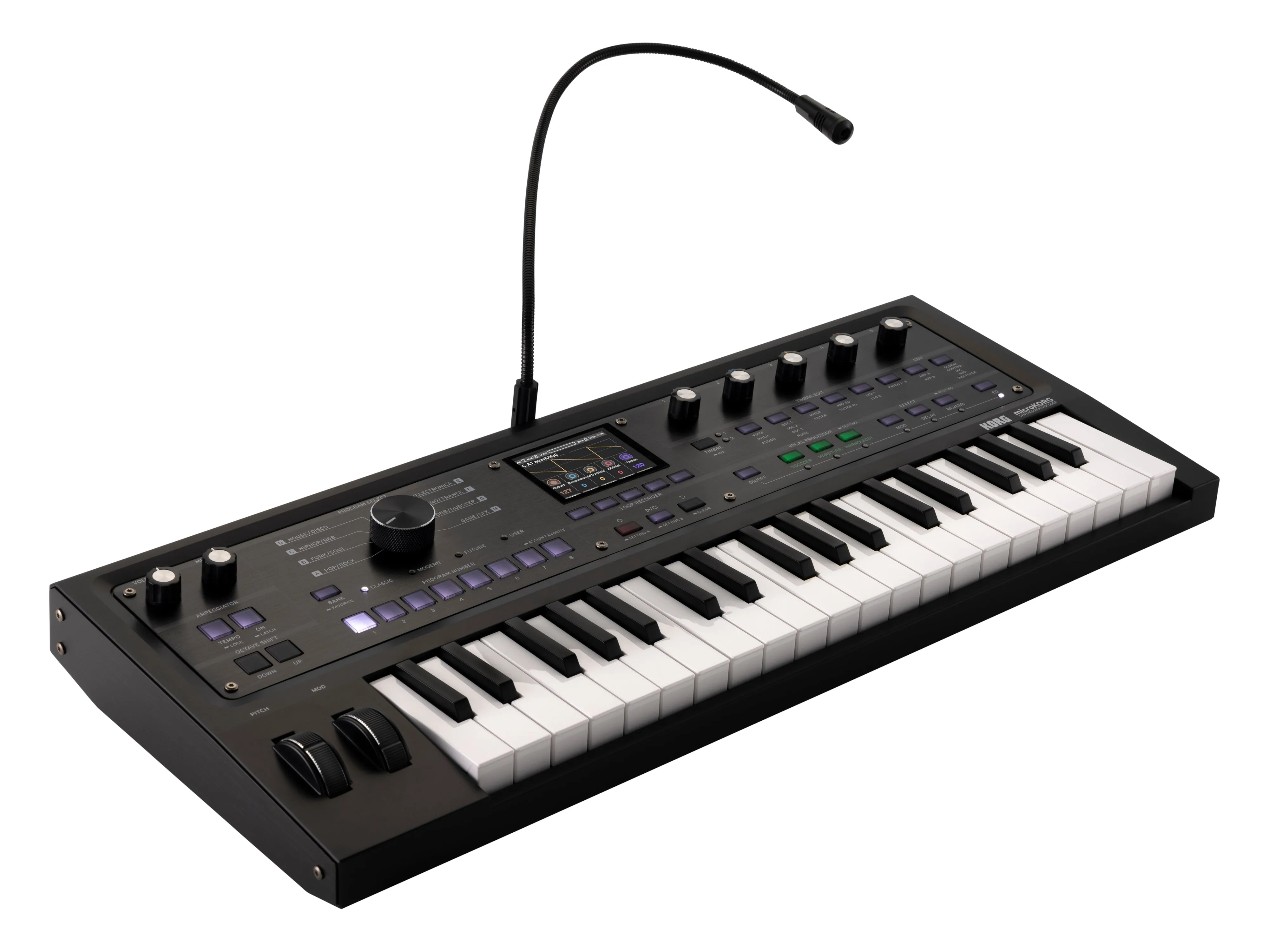 Korg MICROKORG MK2 Limited Edition Synthesizer / Vocoder (Metallic Black)