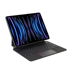 Levelo Leather Wireless Keyboard, iPad Pro 13Inch, Black