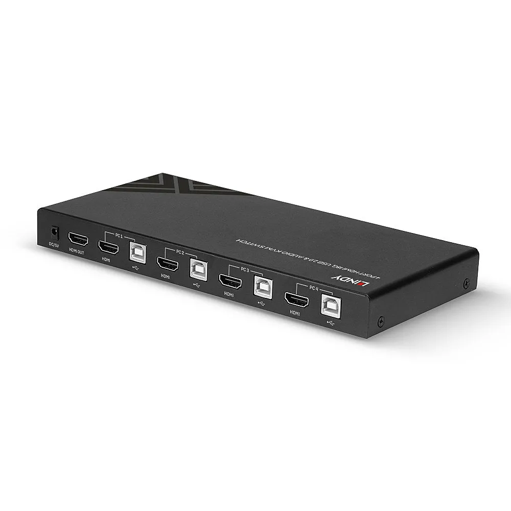 Lindy - Kvm / Audio / Usb Switch - 4 Ports