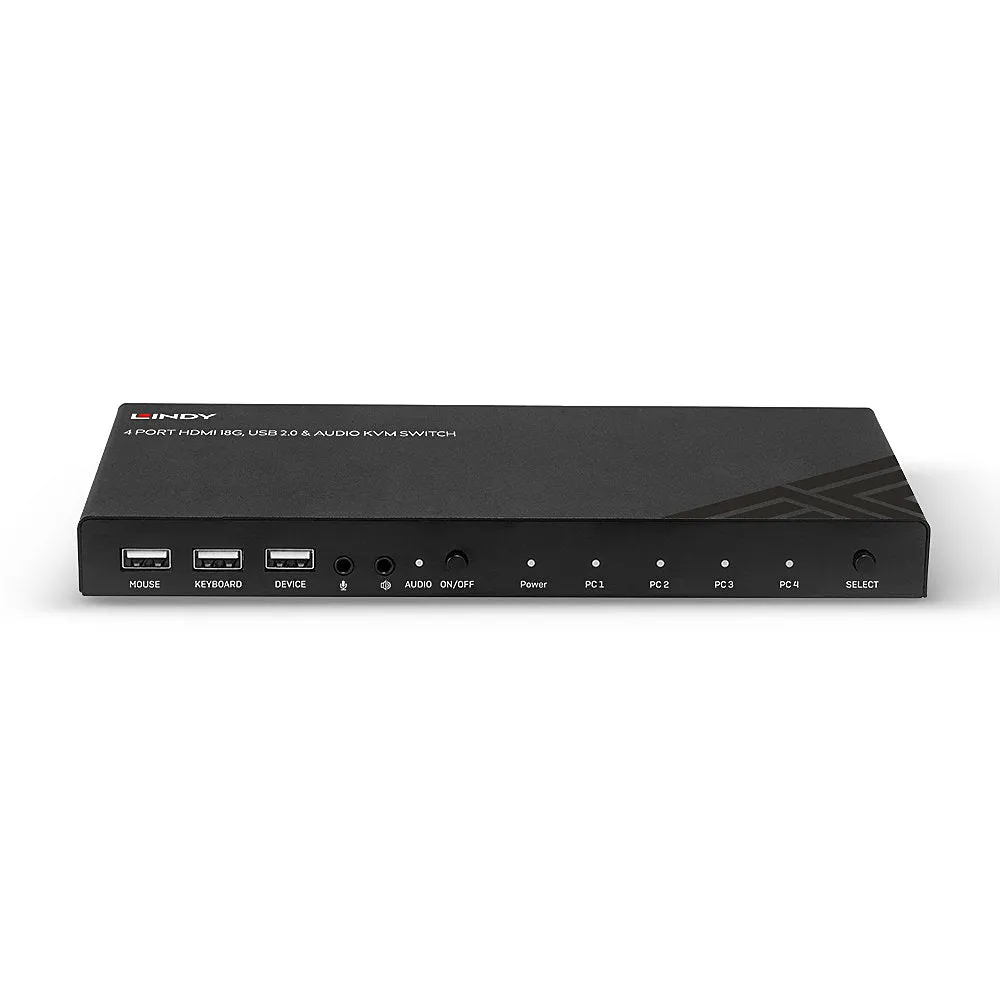 Lindy - Kvm / Audio / Usb Switch - 4 Ports