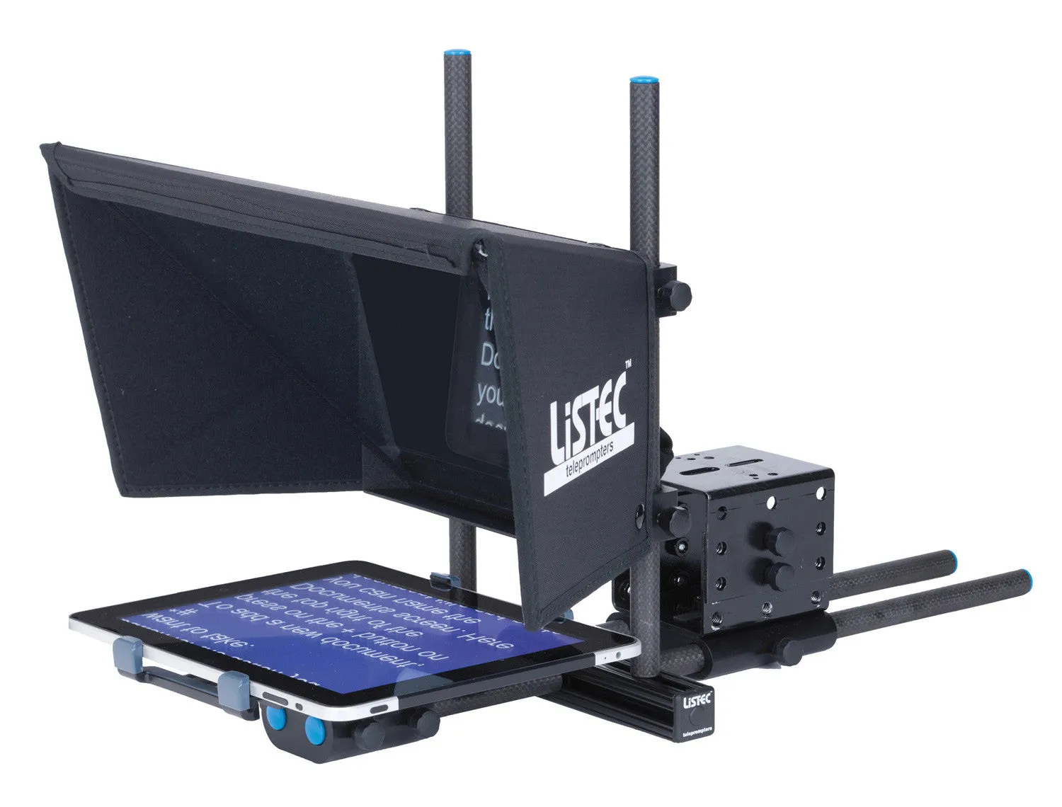 Listec PW-10EBC Teleprompter for ENG Broadcast with Case