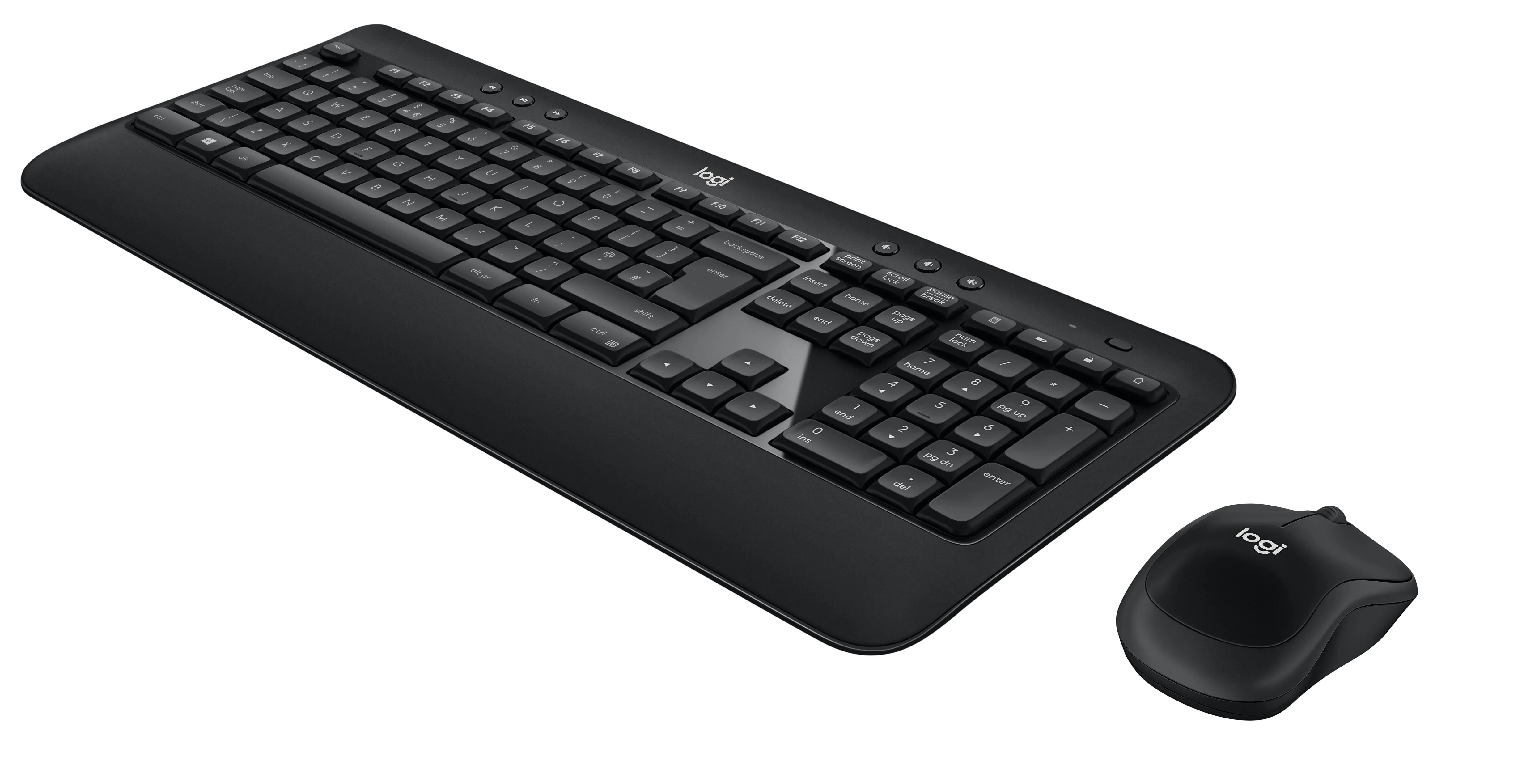 Logitech Advanced Combo - Keyboard And Mouse Set - Wireless - Uk