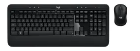 Logitech Advanced Combo - Keyboard And Mouse Set - Wireless - Uk