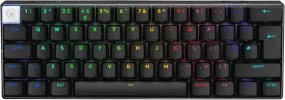 Logitech G PRO X 60 LIGHTSPEED Wireless 60% Mechanical Gaming Keyboard - TKL, LIGHTSYNC RGB, GX Optical Tactile Switches, QWERTY UK, Black