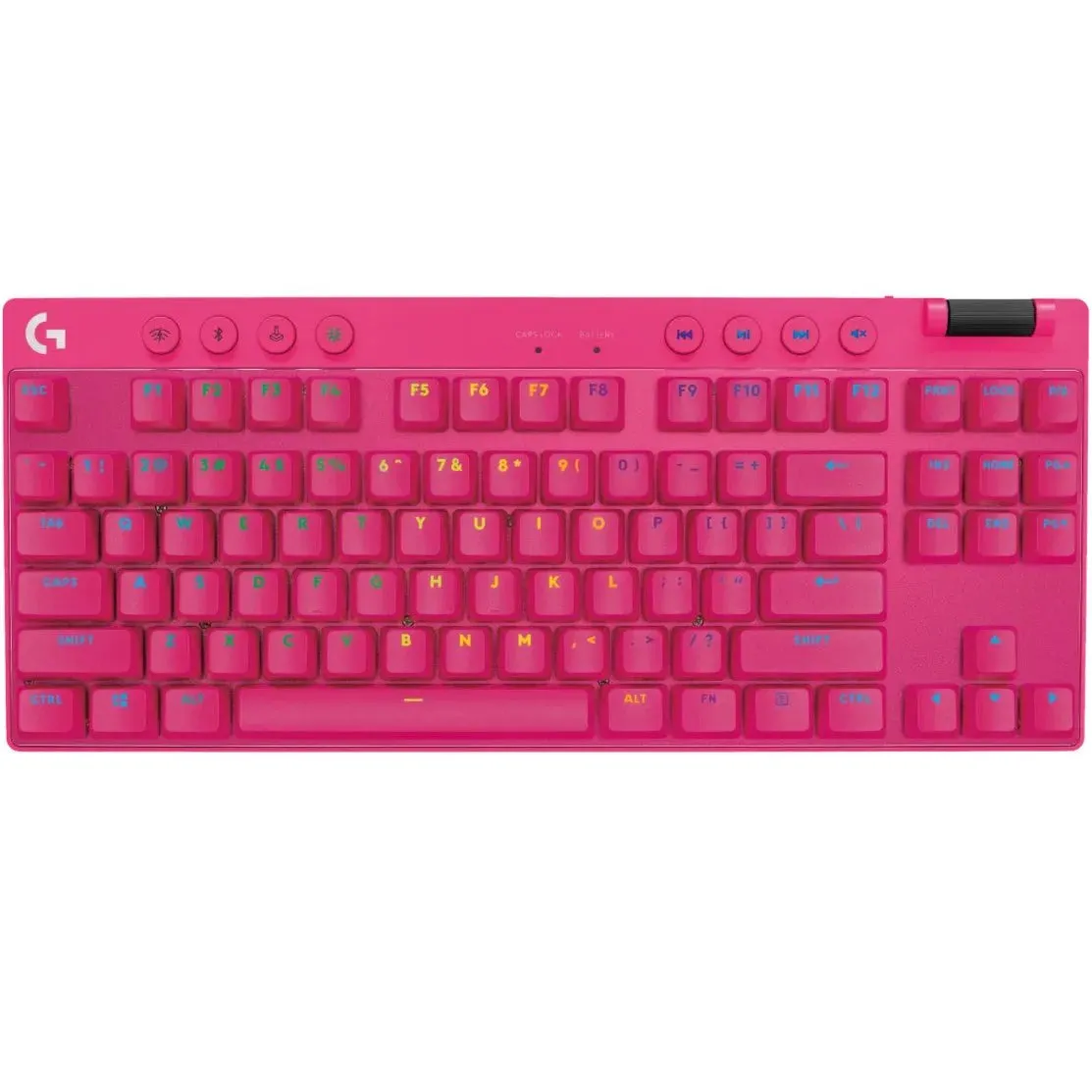 Logitech G PRO X TKL LIGHTSPEED Gaming Keyboard Magenta