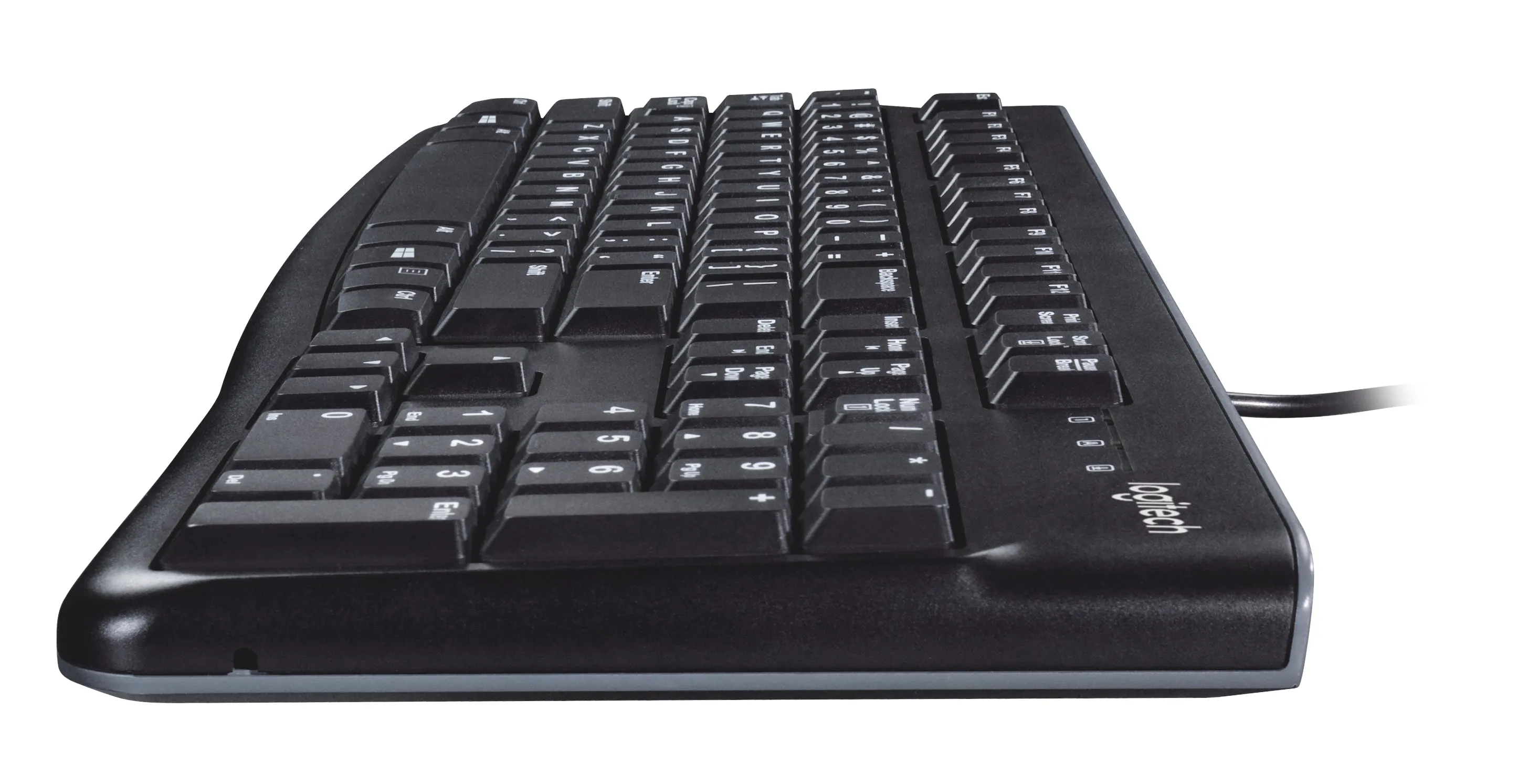 Logitech K120 Usb Black Qwerty Us