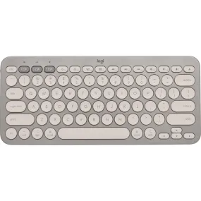 Logitech K380 Multi-Device Bluetooth Keyboard (Sand)