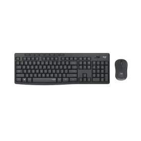 Logitech Keyboard And Mouse - Mk295/Wifi Range (In Meters): 10 M Silenttouch Technology