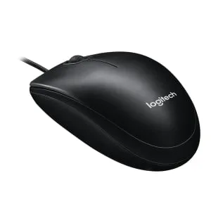 Logitech M90 Wired Mouse - Optical - Cable - Black - USB - 1000 dpi - Scroll Wheel - Symmetrical