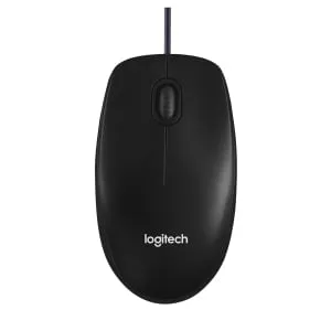 Logitech M90 Wired Mouse - Optical - Cable - Black - USB - 1000 dpi - Scroll Wheel - Symmetrical