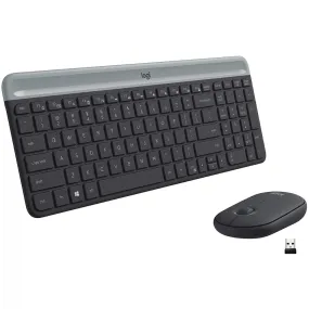 Logitech Mk470 Wireless Slim Combo Graphite