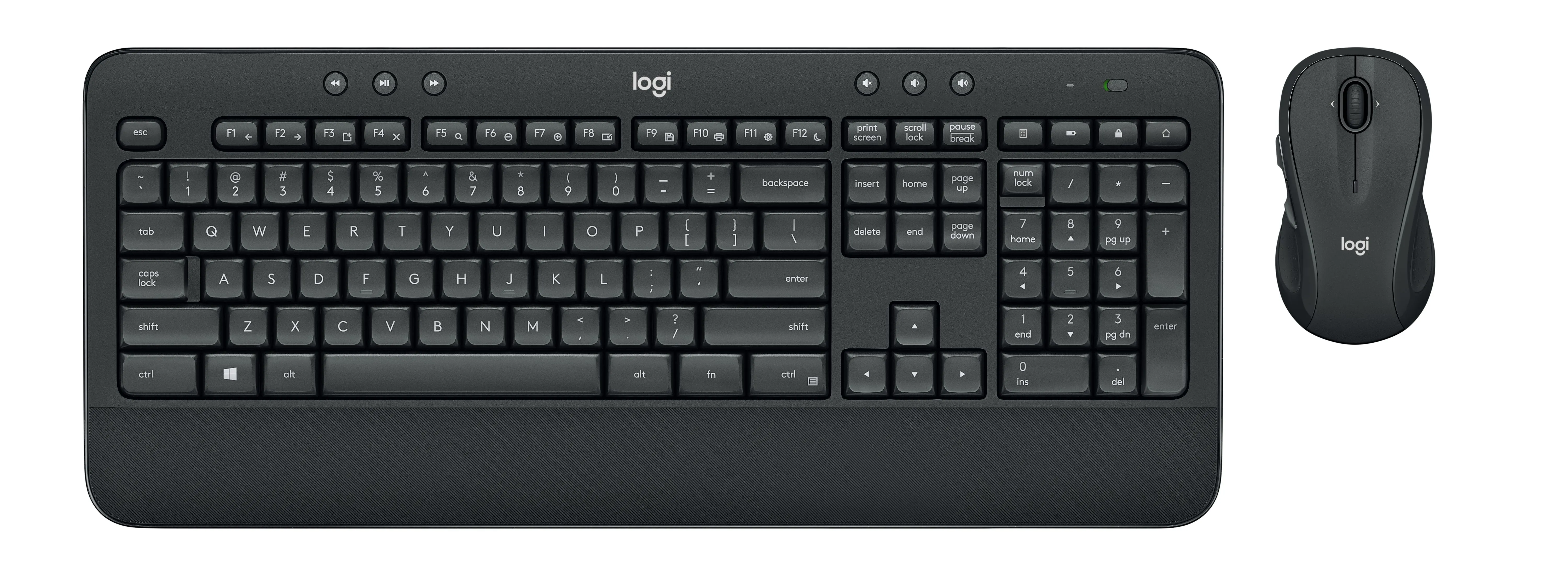 Logitech Mk545 Advanced Wireless Keyboard And Mouse Combo Qwertz De