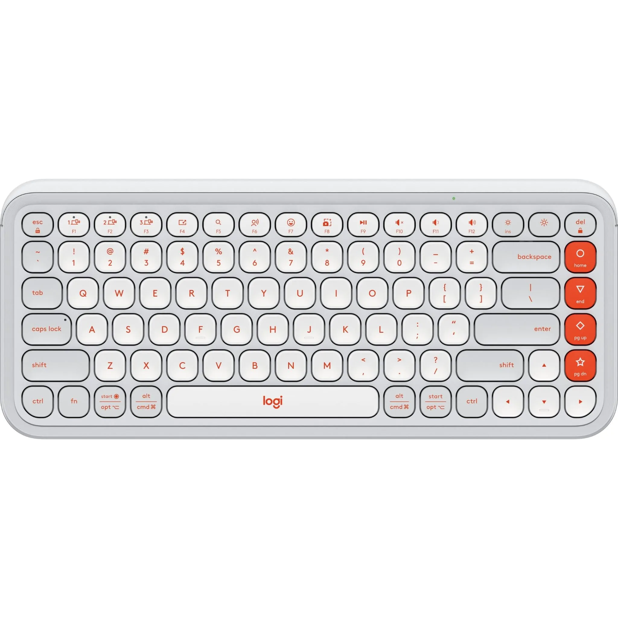 Logitech POP Icon Keys Wireless Keyboard (Off White)