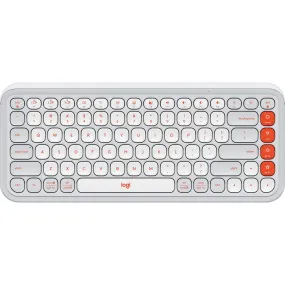 Logitech POP Icon Keys Wireless Keyboard (Off White)