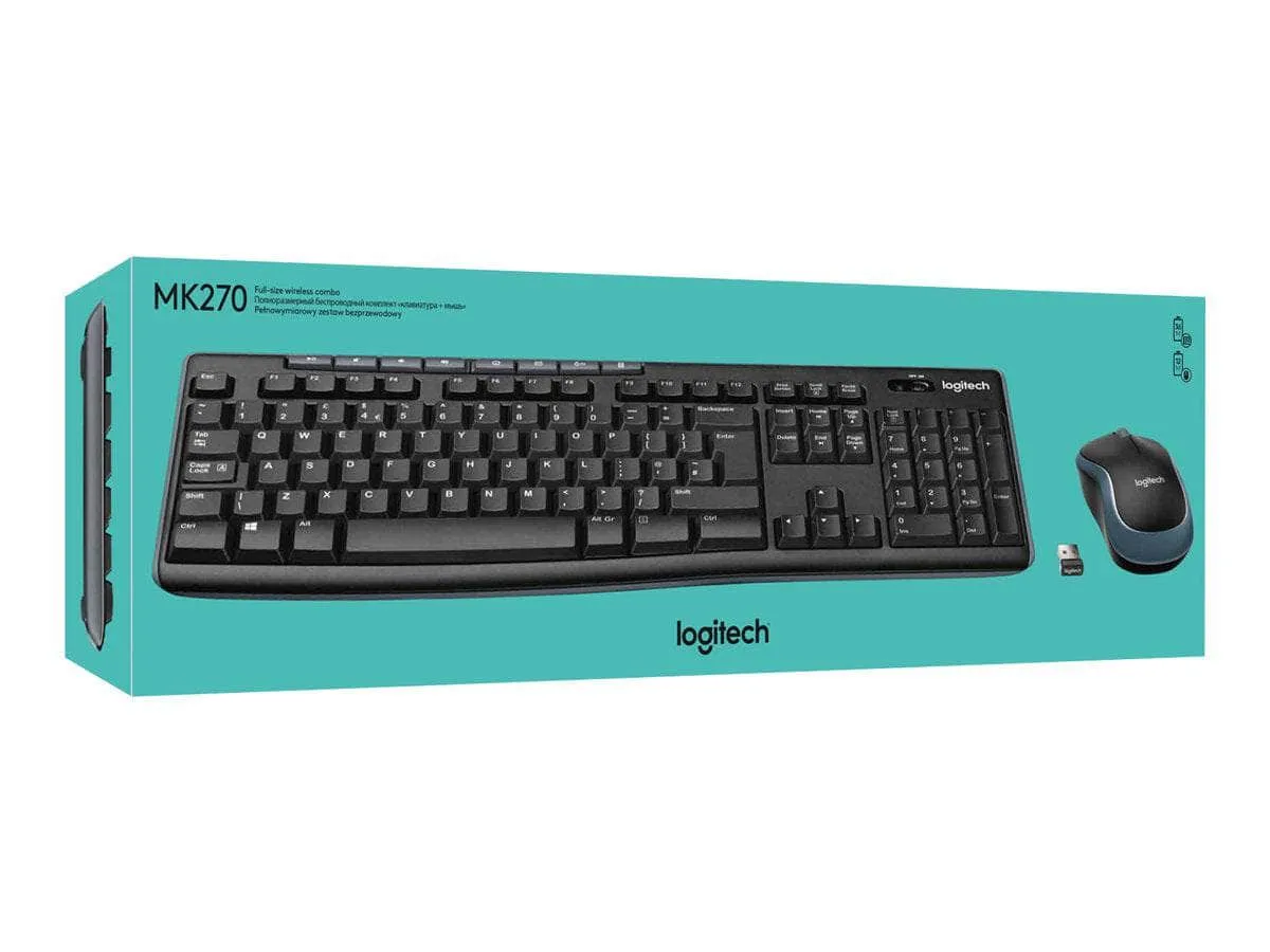 Logitech® Wireless Combo MK270 - N/A - US INT'L - 2.4GHZ - N/A - INTNL