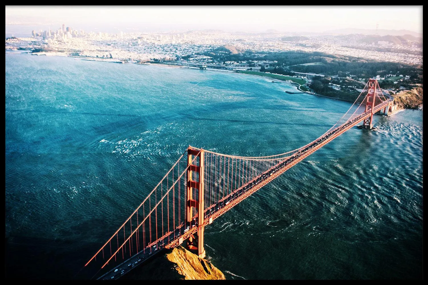 Luchtfoto Golden Gate Bridge