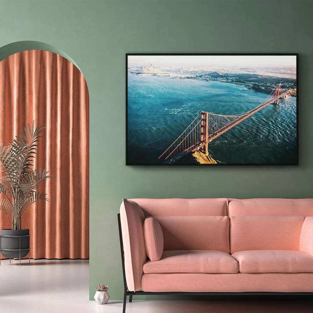 Luchtfoto Golden Gate Bridge