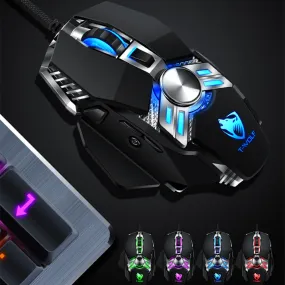 Luminous Weighted Gaming Mouse Desktop