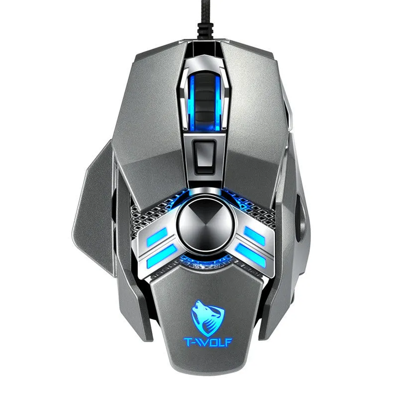 Luminous Weighted Gaming Mouse Desktop