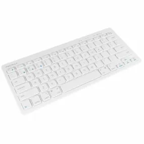 MACALLY Compact Bluetooth Keyboard for iPad, Mac/iPhone