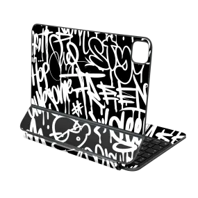 Magic Keyboard for iPad Pro 11” (M4, 2024) SIGNATURE Monochrome Graffiti Skin