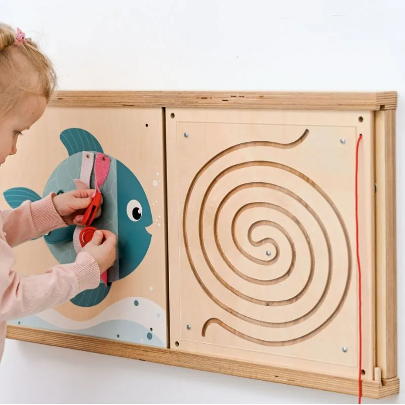 Magnetic Maze Motor Skills Wall Panel