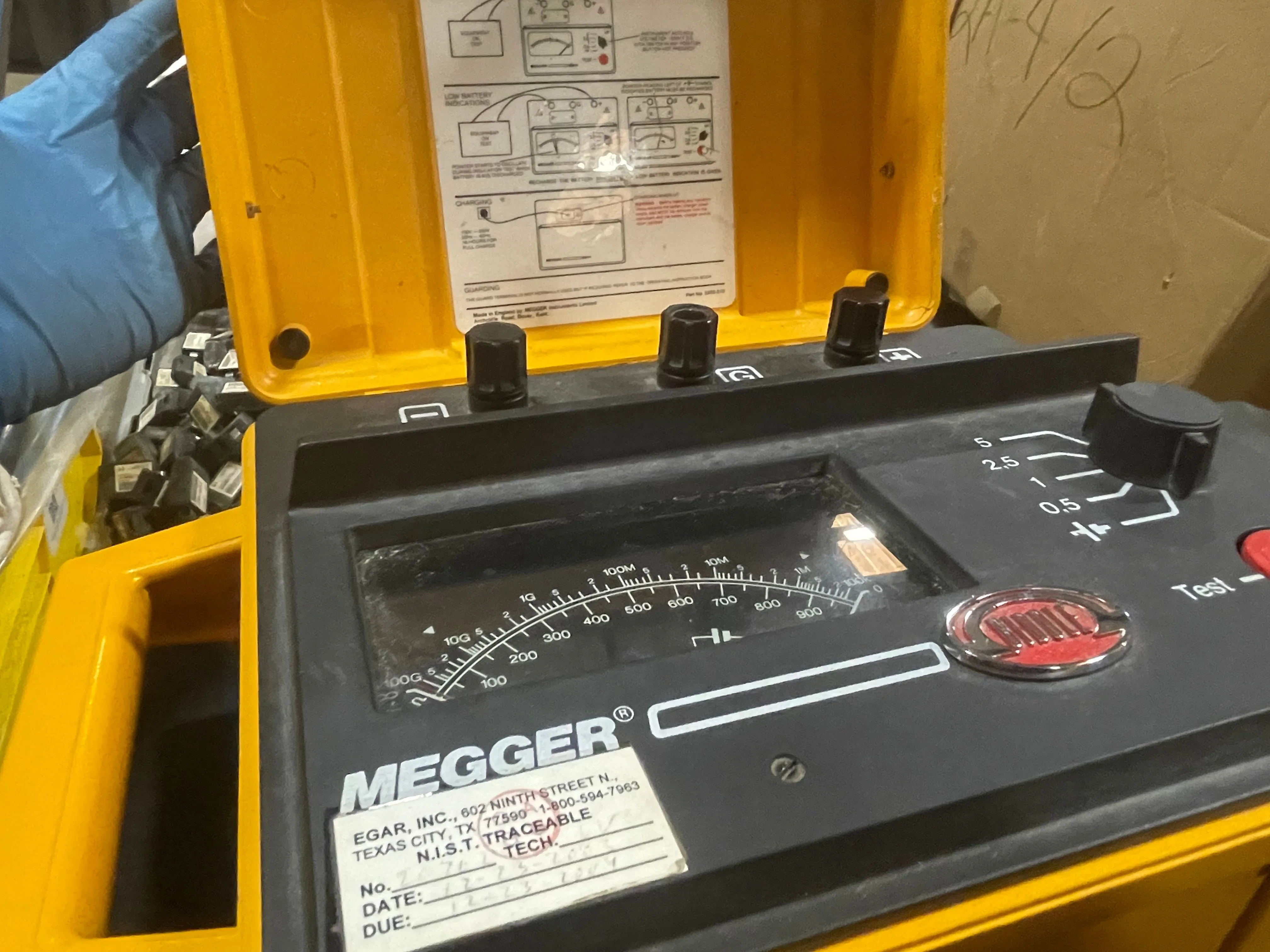 Megger Instruments BM11 Battery Megger Tester-Reconditioned