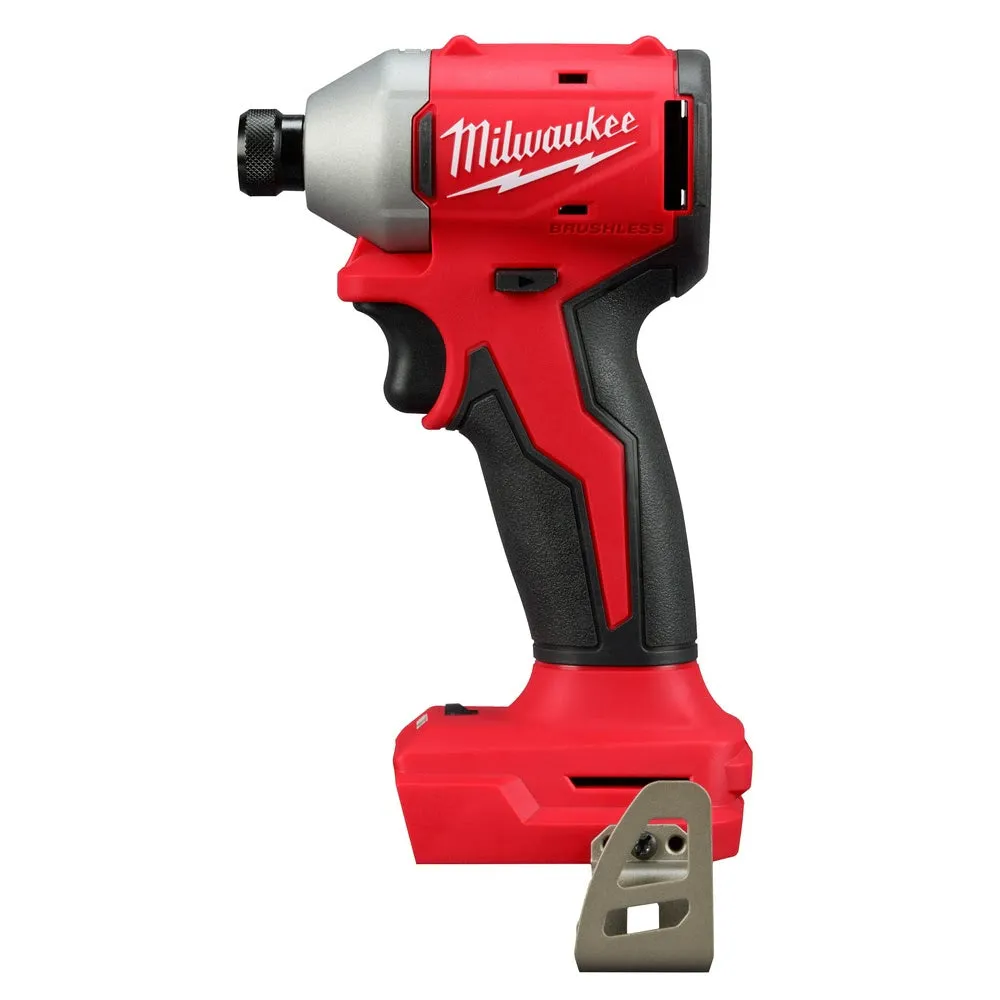 Milwaukee 3651-20 M18 Compact Brushless 1/4" Hex 3-Speed Impact Driver