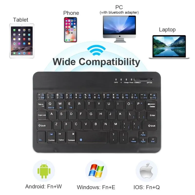 Mini Wireless Bluetooth Keyboard