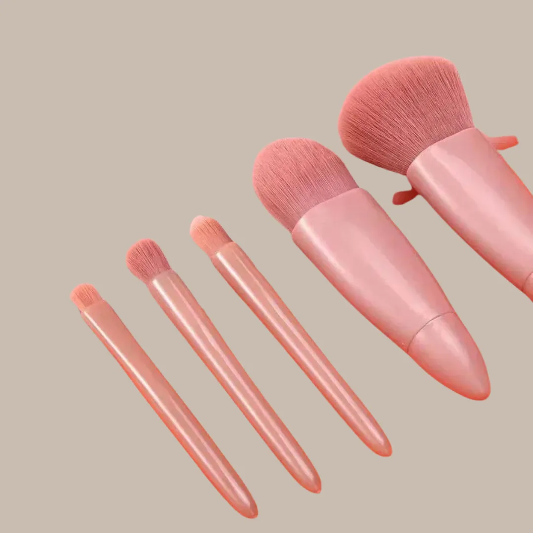 Mirror Box Makeup Brushes Set