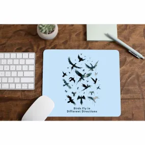 Mousepad - Birds Fly In Different Directions