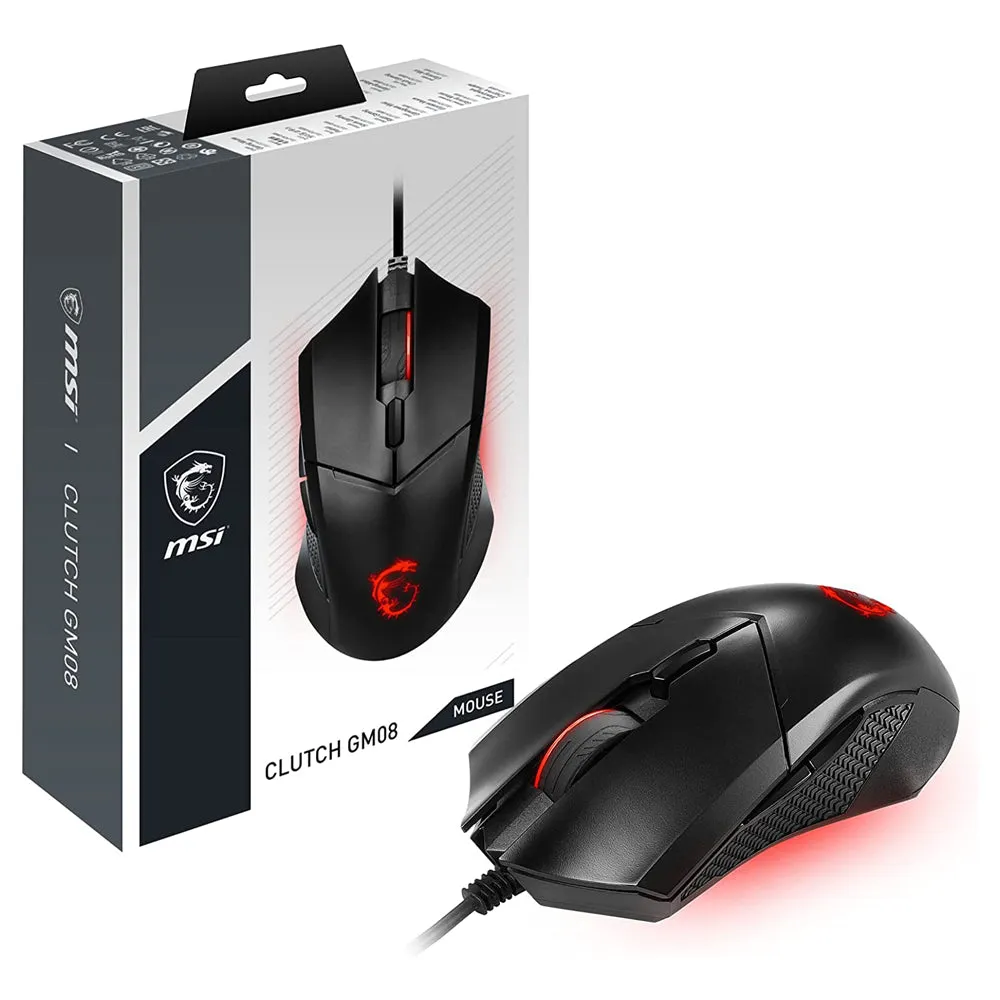 MSI Wired Gaming Mouse Clutch GM08