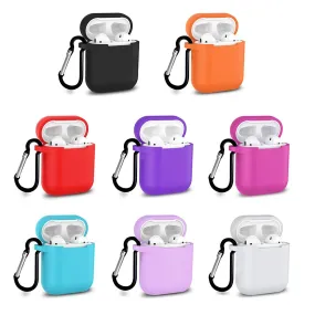 Multicolour Apple Airpods 1 2 Case with Keychain Wireless charging