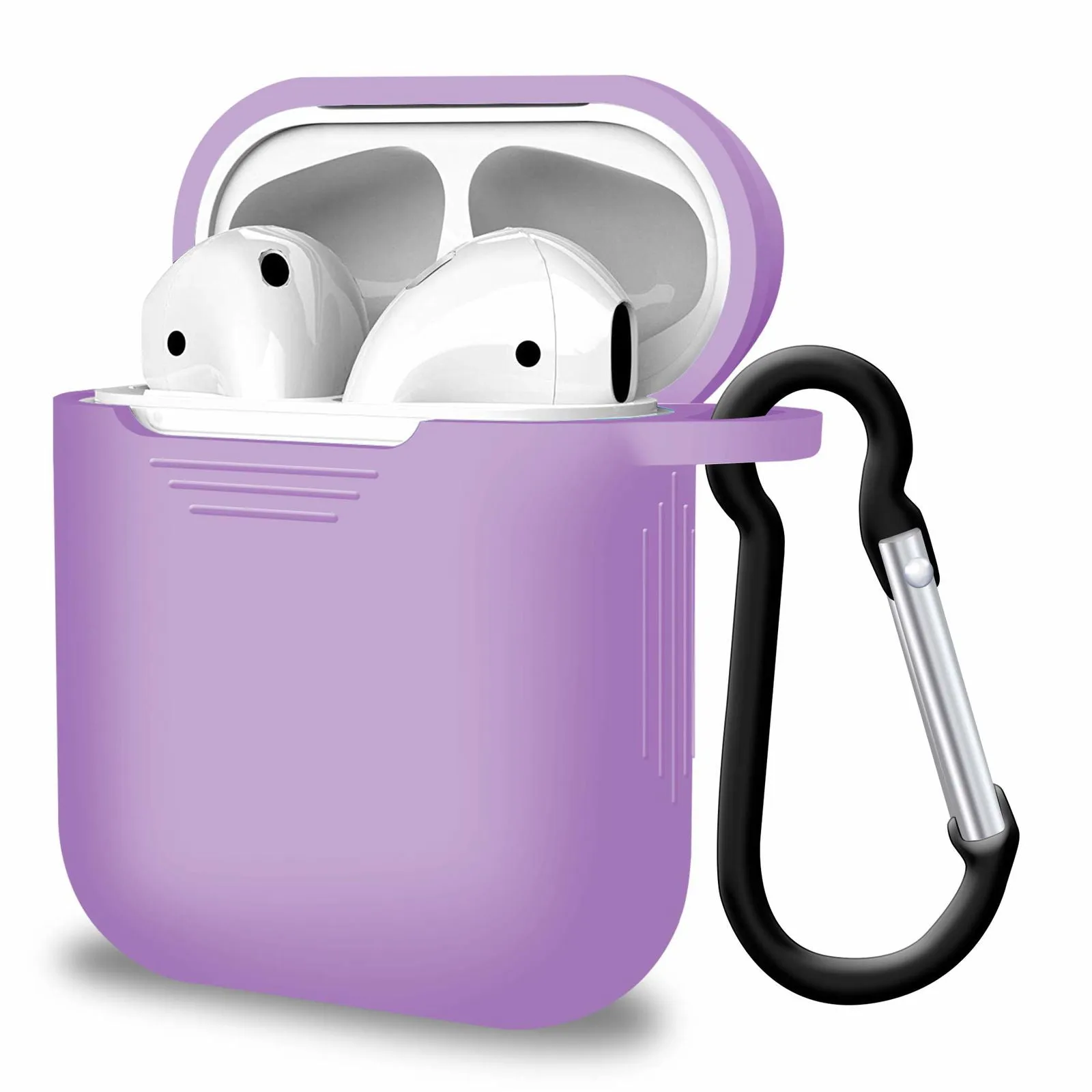 Multicolour Apple Airpods 1 2 Case with Keychain Wireless charging