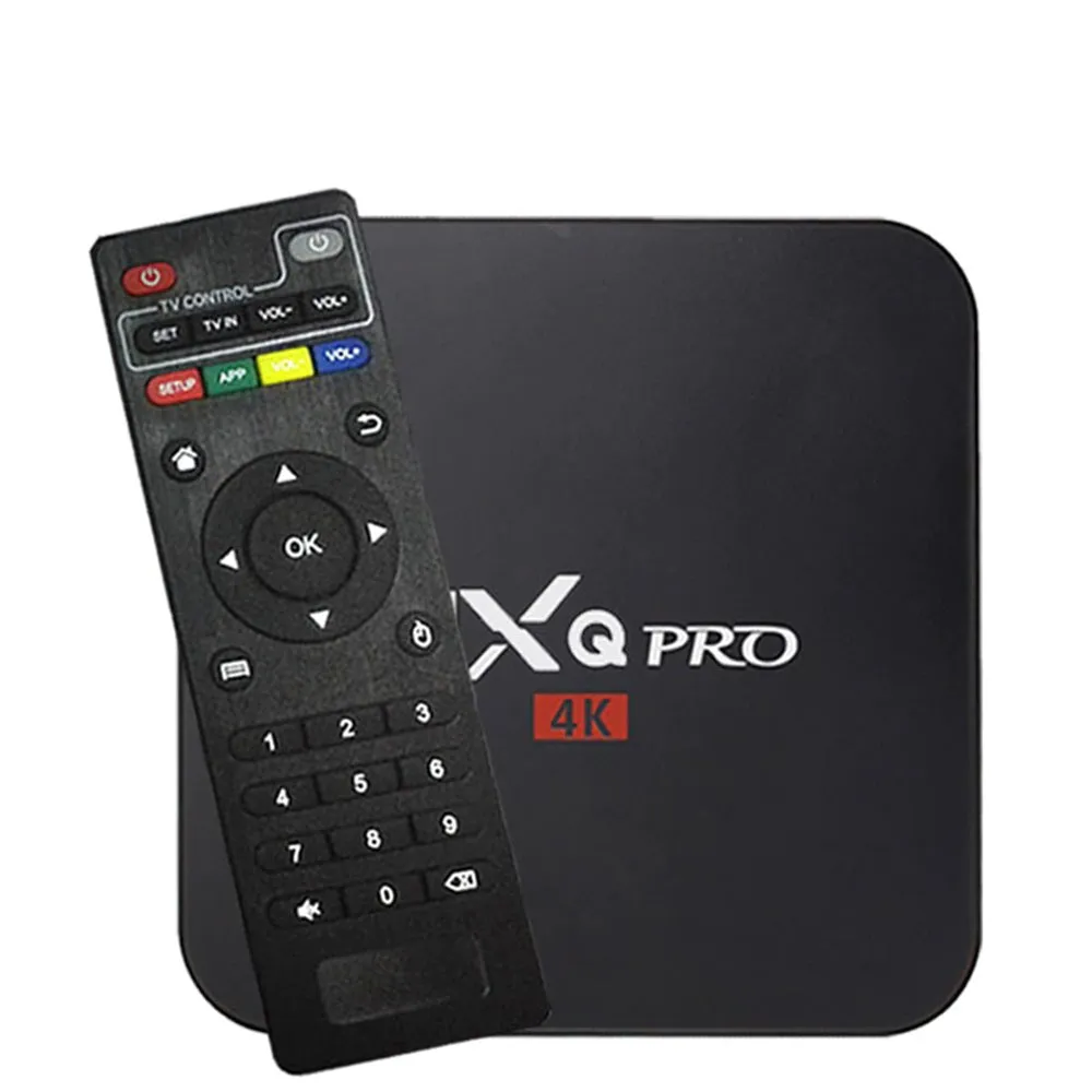 MXQ Pro Android TV Box 4k [1GB / 8GB] Quad Core Amlogic S905W WiFi Smart TV Box [ Supports Miracast / Airplay ]