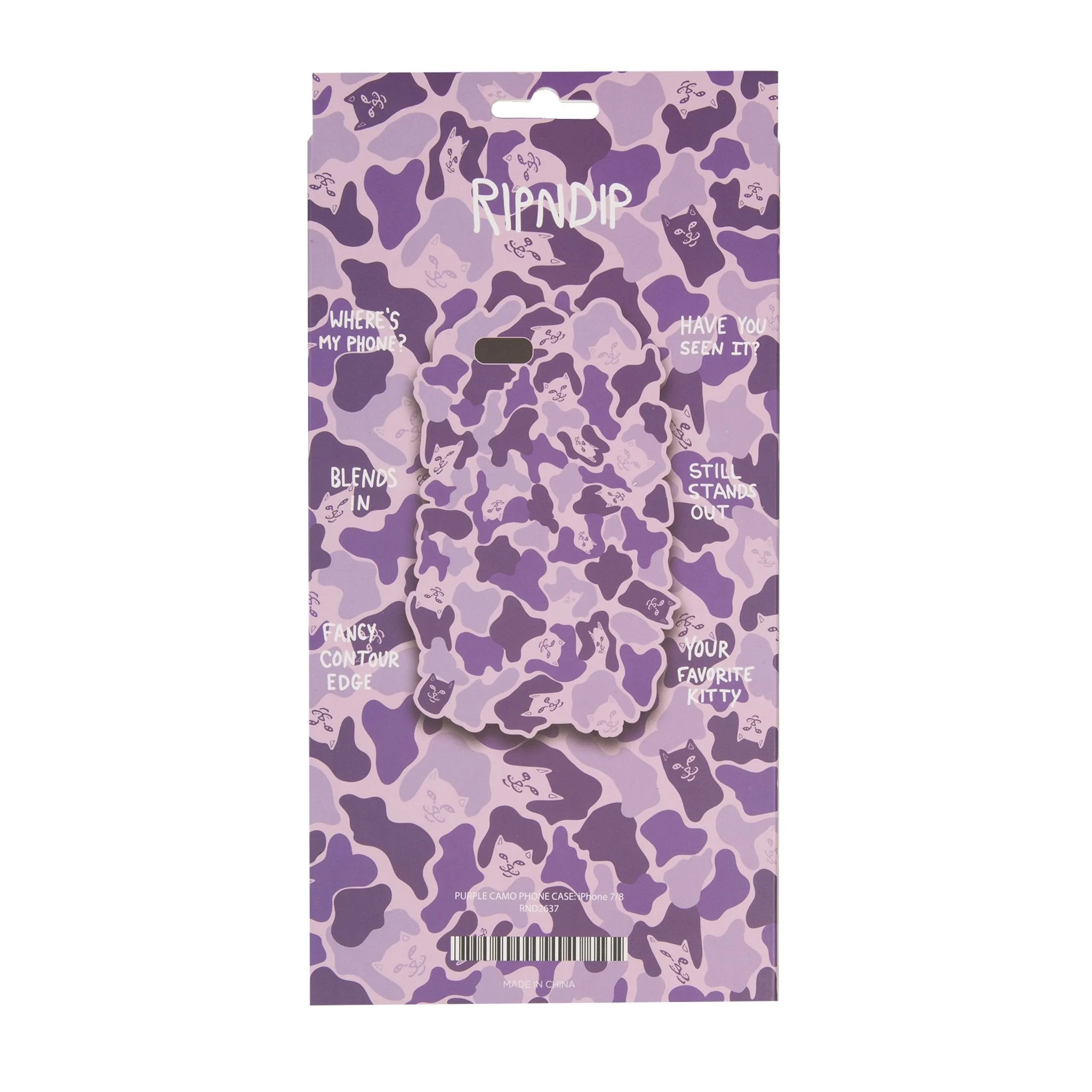 Nerm Camo iPhone Case (Purple)