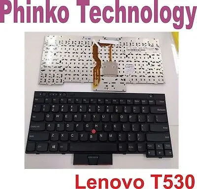 NEW Keyboard for IBM Thinkpad T430 T430s T430i T530 T530i W530 X230 Black