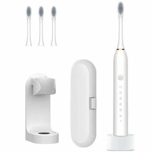 Newest Ultrasonic Electric Toothbrush Rechargeable USB with Base