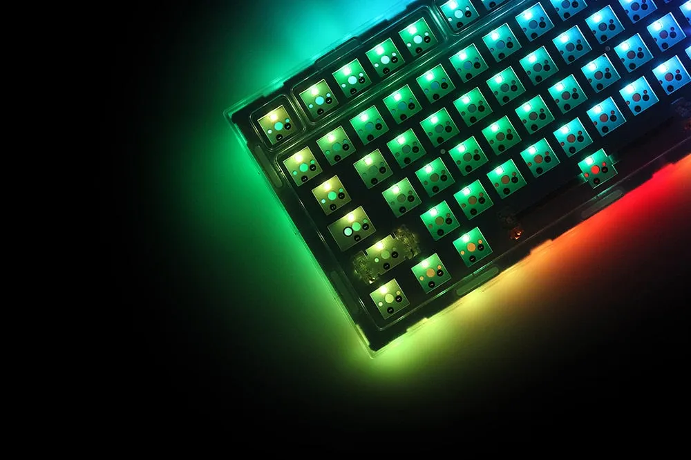 NextTime N75 X75 75% Bluetooth 2.4G 3 Mode Gasket Mechanical Keyboard kit PCB Hot Swappable Switch RGB led Next Time 75