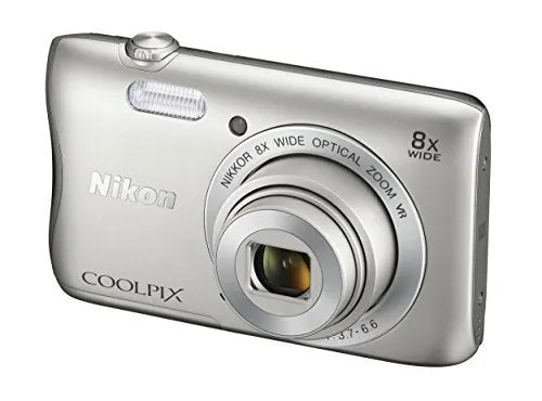 Nikon COOLPIX S3700 Digital Camera - Silver