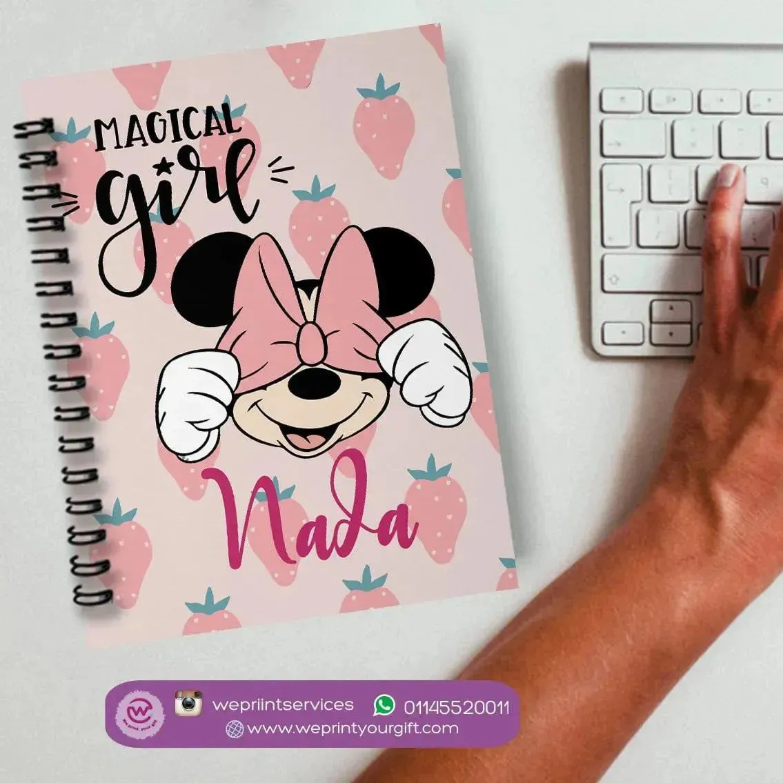 Notebook - A5 Size - Minnie Mouse