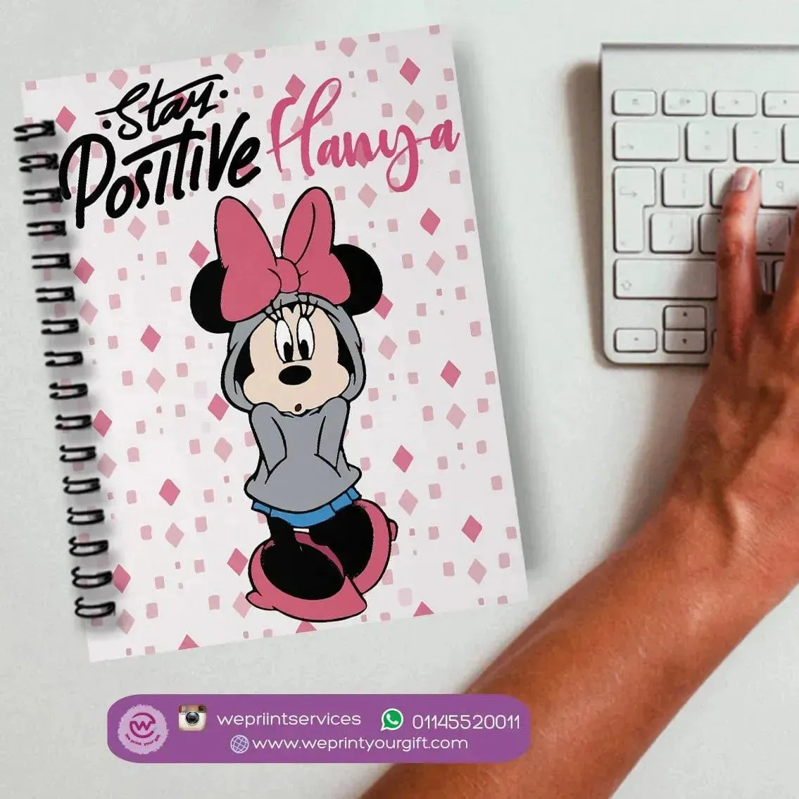 Notebook - A5 Size - Minnie Mouse