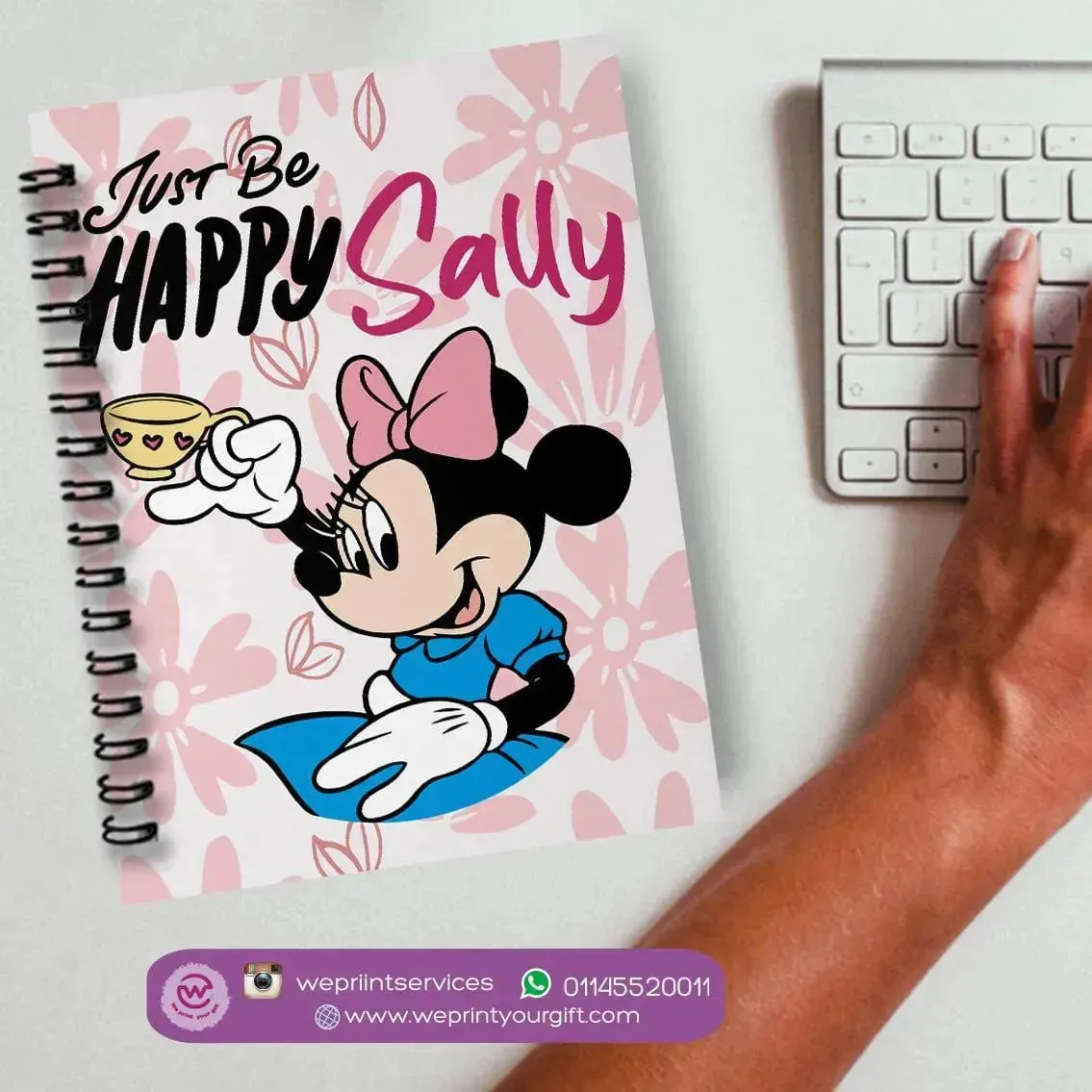 Notebook - A5 Size - Minnie Mouse