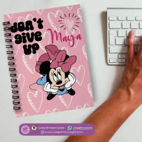 Notebook - A5 Size - Minnie Mouse